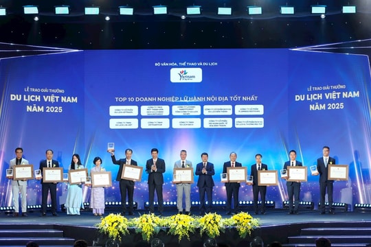 Hà Nội thắng lớn tại Giải thưởng Du lịch Việt Nam 2025
