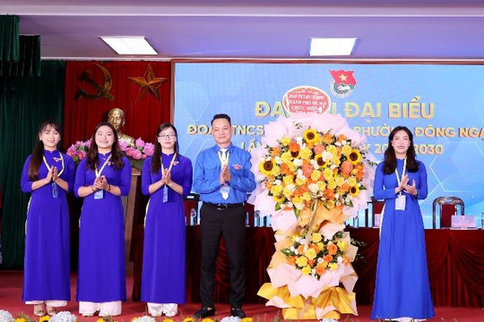 Đại hội đại biểu Đoàn TNCS phường Đông Ngạc nhiệm kỳ 2025-2030: Phát huy vai trò xung kích của đoàn viên thanh niên trong kỷ nguyên số