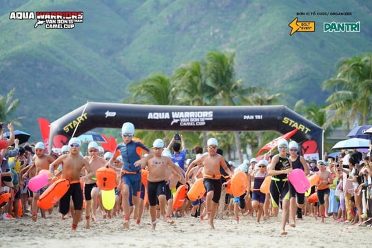 Hơn 2.000 VĐV tham gia Giải Aqua Warriors Vân Đồn 2025 - Camel Cup