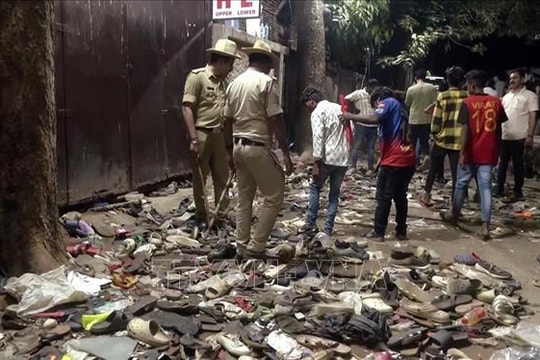 Giẫm đạp tại Ấn Độ làm 36 người tử vong