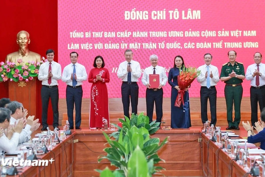 Hướng tới Đại hội đại biểu toàn quốc MTTQ Việt Nam nhiệm kỳ 2026 - 2031: Kết quả nổi bật của MTTQ Việt Nam từ năm 2019 đến nay