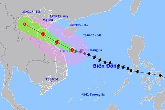 Bão số 10 Bualoi giật cấp 15, áp sát Đà Nẵng, cảnh báo thiên tai cấp 4 ven biển miền Trung