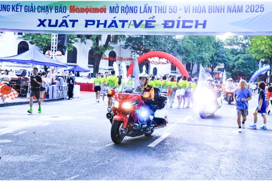 CLB Mô tô Thể thao Hà Nội – Người bạn đồng hành chung thủy của Giải chạy Báo Hànộimới