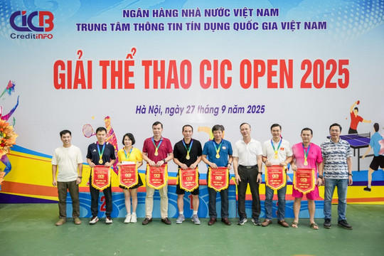 CIC tổ chức thành công giải thể thao CIC OPEN 2025