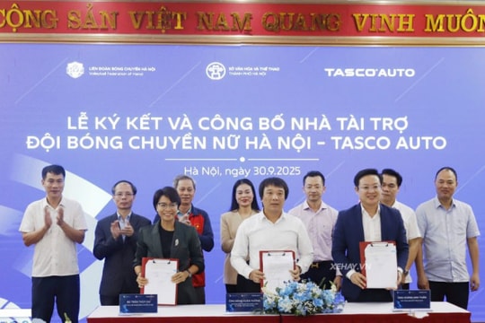 Công bố ra mắt CLB Bóng chuyền nữ Hà Nội - Tasco Auto
