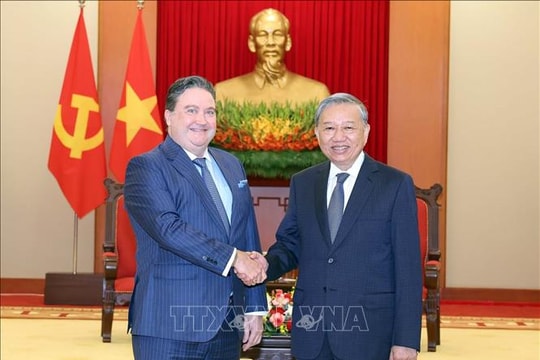 Tổng Bí thư Tô Lâm tiếp Đại sứ Hoa Kỳ Marc E.Knapper