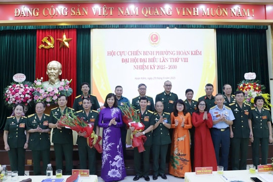 Hà Nội: Nhiều phường tổ chức thành công Đại hội Cựu chiến binh nhiệm kỳ 2025-2030