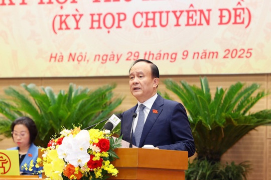Khai mạc kỳ họp thứ 26 HĐND thành phố Hà Nội khoá XVI, nhiệm kỳ 2021-2026 Kịp thời tháo gỡ vướng mắc, đáp ứng yêu cầu của mô hình chính quyền địa phương 2 cấp