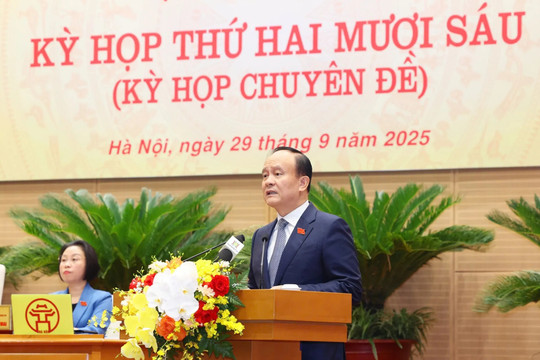 Khai mạc kỳ họp chuyên đề (kỳ họp thứ 26) của HĐND TP Hà Nội: Xem xét 4 nhóm vấn đề quan trọng
