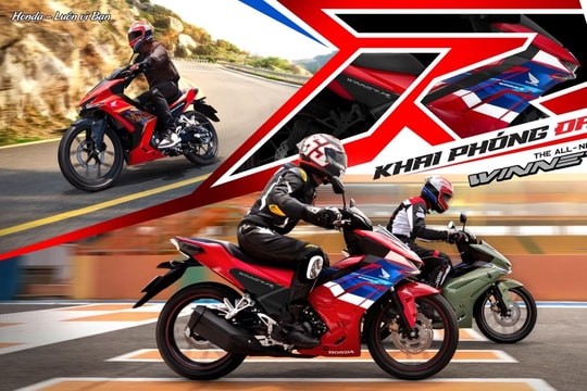 Honda Việt Nam giới thiệu mẫu xe WINNER R hoàn toàn mới