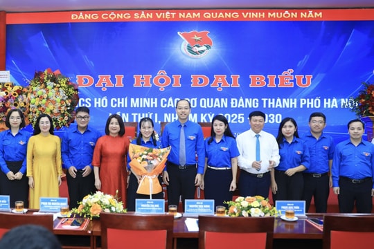 Đại hội Đoàn các cơ quan Đảng thành phố Hà Nội thành công tốt đẹp