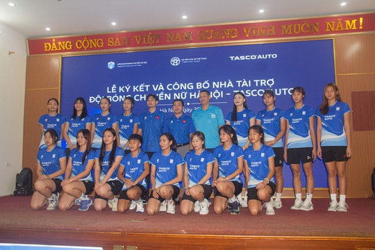 Bóng chuyền nữ Hà Nội được tiếp thêm động lực trong cuộc đua thăng hạng