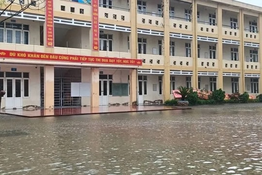 Hơn 1.000 cơ sở giáo dục trên cả nước bị thiệt hại do bão