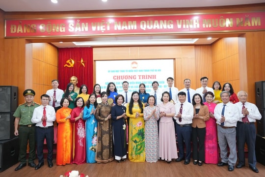 Mặt trận Hà Nội tôn vinh 80 gương điển hình tiên tiến, tiêu biểu