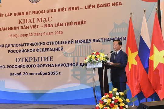 Giao lưu nhân dân Việt – Nga: Nền tảng vững chắc cho hợp tác toàn diện