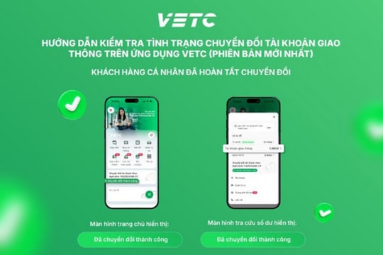 Cá nhân nước ngoài được lùi thời hạn chuyển đổi tài khoản giao thông