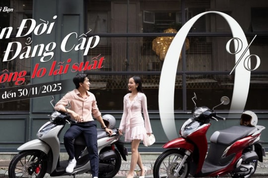Honda Việt Nam tung ưu đãi hấp dẫn cho khách hàng mua Sh mode