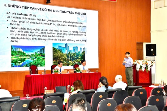 Quản lý phát triển đô thị Hà Nội: Hướng tới Thủ đô Văn hóa - Thông minh - Sinh thái - Bền vững