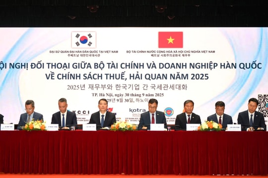Bộ Tài chính đối thoại với doanh nghiệp Hàn Quốc về chính sách thuế, hải quan