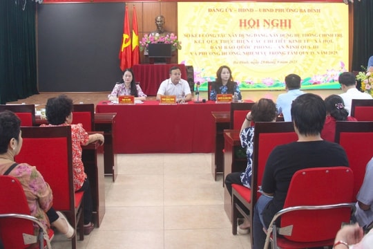 Phường Ba Đình đẩy mạnh tuyên truyền chào mừng Đại hội lần thứ XVIII Đảng bộ thành phố Hà Nội