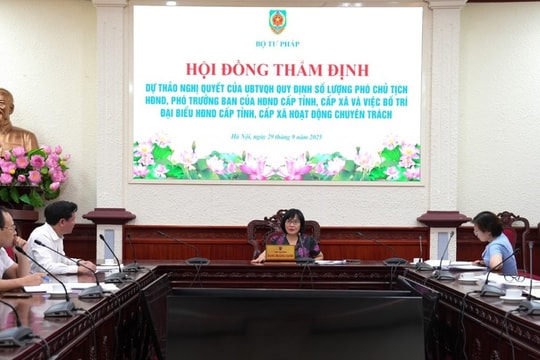 Số lượng Phó Chủ tịch, Phó Trưởng Ban của HĐND thành phố Hà Nội thực hiện theo Luật Thủ đô