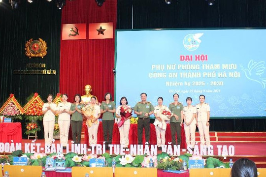 Hội Phụ nữ Phòng Tham mưu Công an thành phố Hà Nội: Đoàn kết, kỷ cương, sáng tạo, hoàn thành xuất sắc nhiệm vụ chuyên môn