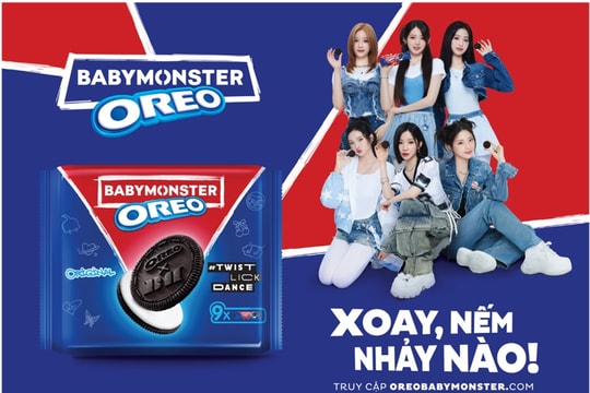 OREO kết hợp cùng BABYMONSTER khuấy động cộng đồng fan K-pop