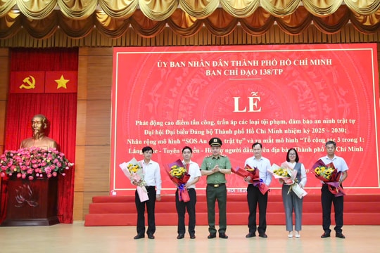 TP Hồ Chí Minh: Phát động cao điểm tấn công tội phạm, đảm bảo an ninh trật tự