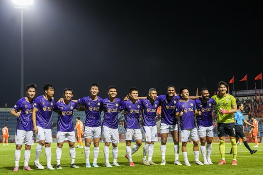 Thắng cách biệt SHB Đà Nẵng, Hà Nội FC vươn lên giữ vị trí thứ 6