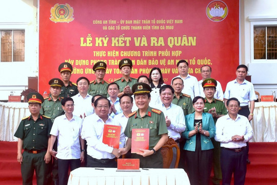 Phát huy sức mạnh toàn dân trong bảo vệ an ninh Tổ quôc