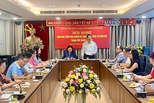 Tạo khí thế mới trước thềm Đại hội XVIII Đảng bộ TP Hà Nội