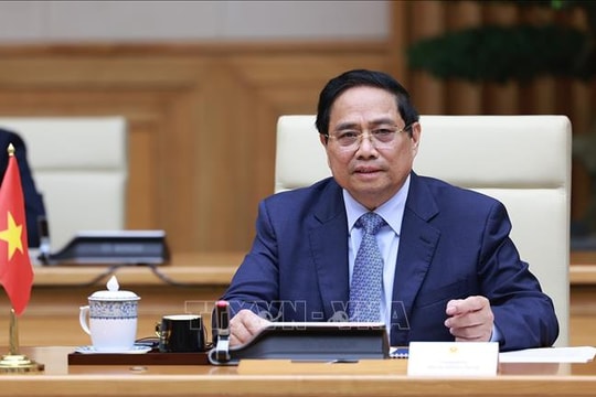 Thủ tướng Phạm Minh Chính hội kiến Chủ tịch Quốc hội Cộng hòa Cuba