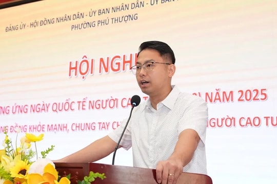 Phường Phú Thượng hưởng ứng Ngày Quốc tế Người cao tuổi