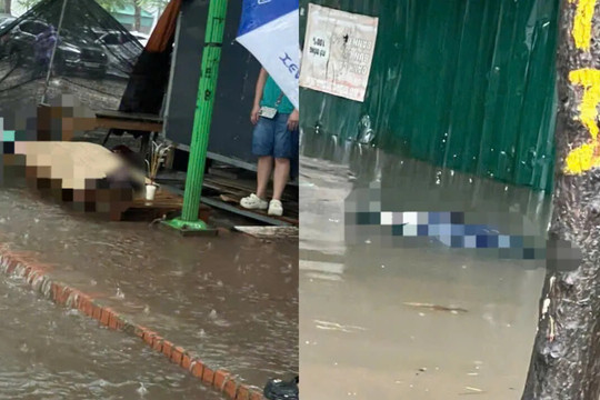 Làm rõ nguyên nhân người đàn ông tử vong giữa lúc trời mưa ngập ở Hà Nội