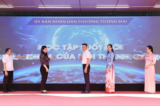 Hai phường Tương Mai, Lĩnh Nam phát động Tuần lễ hưởng ứng học tập suốt đời