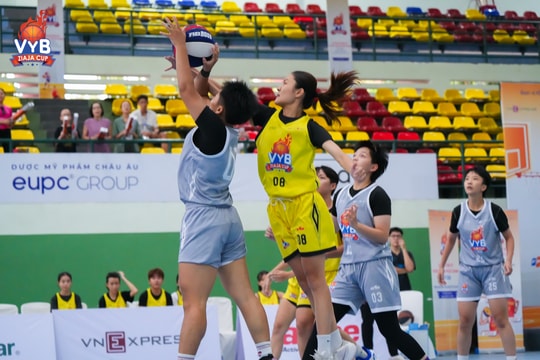 36 đội bóng tham dự Giải Bóng rổ trẻ VnExpress năm 2025