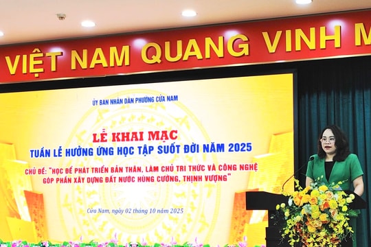 Phường Cửa Nam phát động tuần lễ hưởng ứng học tập suốt đời năm 2025