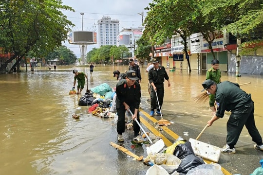 Tuyên Quang: Lũ rút đến đâu, khắc phục thiệt hại đến đó