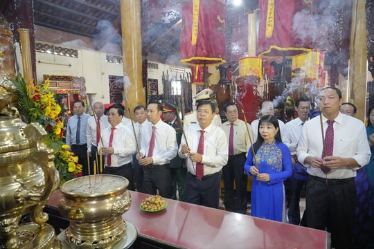 An Giang: Tri ân tiền nhân trước thềm Đại hội Đảng bộ tỉnh