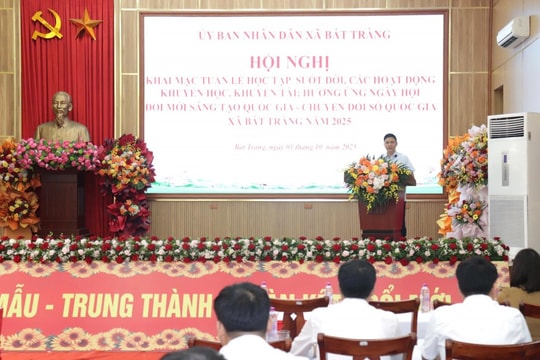 Bát Tràng hưởng ứng Tuần lễ học tập suốt đời và các hoạt động khuyến học, khuyến tài