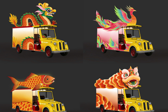 Quảng Ninh "chơi lớn" rước đèn lồng khổng lồ kết hợp bắn pháo hoa nghệ thuật