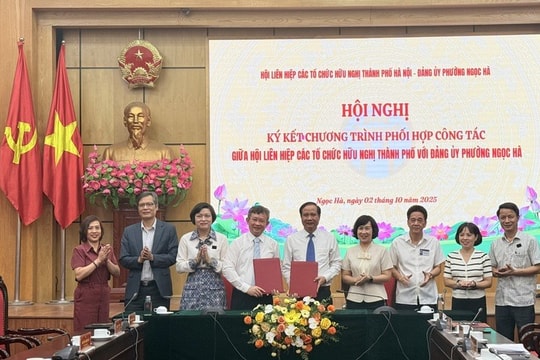 Phường Ngọc Hà (Hà Nội) Tăng cường hợp tác, tạo động lực dư địa phát triển mới