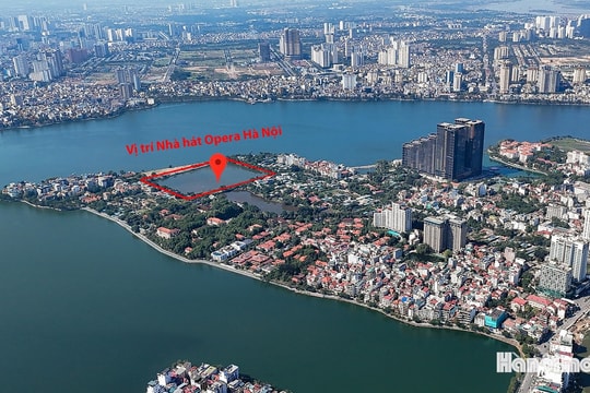 Mặt bằng Nhà hát Opera Hà Nội trước ngày khởi công