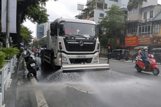 UBND thành phố Hà Nội giao nhiệm vụ cho một số đơn vị khẩn trương khắc phục các điểm ngập úng