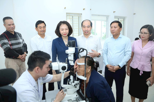 Xã Quang Minh: Hơn 63.000 người dân được khám, quản lý sức khỏe miễn phí