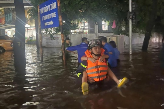 “Điểm tựa” của nhân dân Thủ đô trong thiên tai