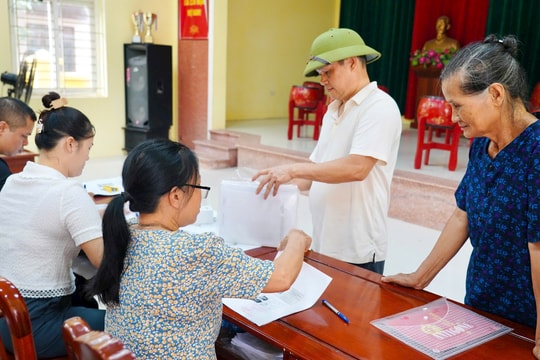 Yên Lãng đồng loạt ra quân làm sạch dữ liệu đất đai