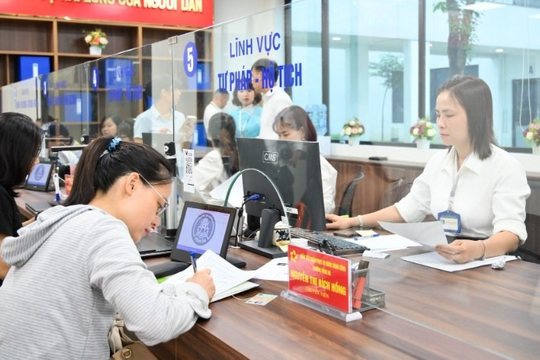 Hà Nội Tỷ lệ hồ sơ giải quyết đúng hạn, trước hạn gần như tuyệt đối