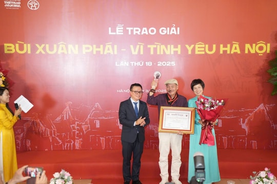 Giải thưởng Bùi Xuân Phái - Vì tình yêu Hà Nội Khẳng định bản sắc và tầm vóc văn hóa Hà Nội