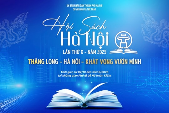 Hội Sách Hà Nội 2025: Lan tỏa tri thức, bồi đắp hào khí Thăng Long